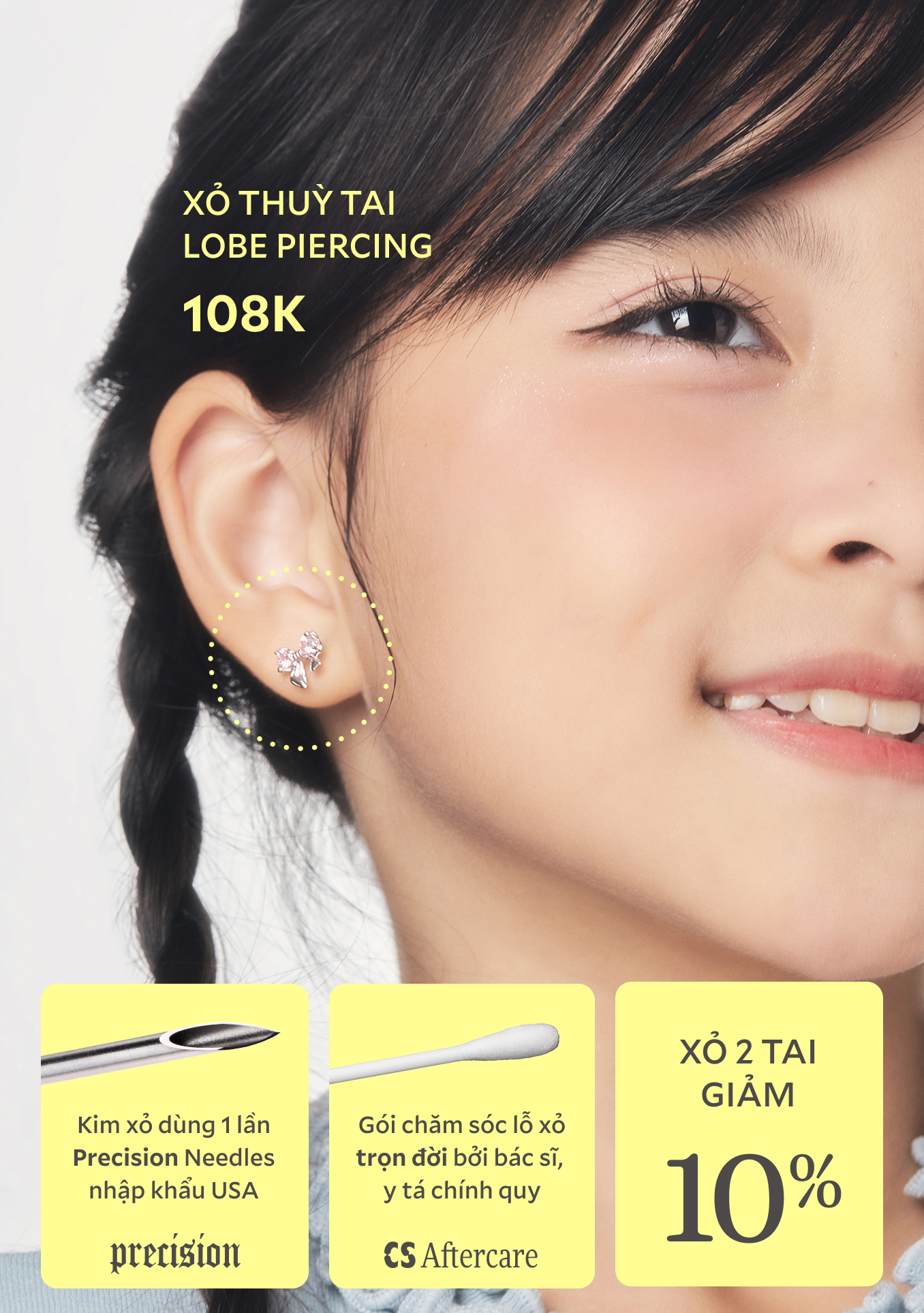 Bảng giá xỏ — trẻ em