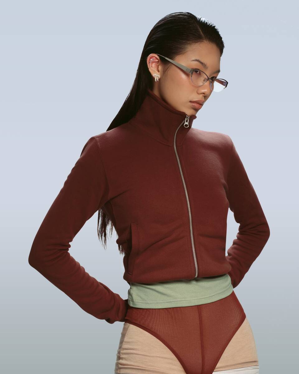 Model concept shot — editorial piercing styling